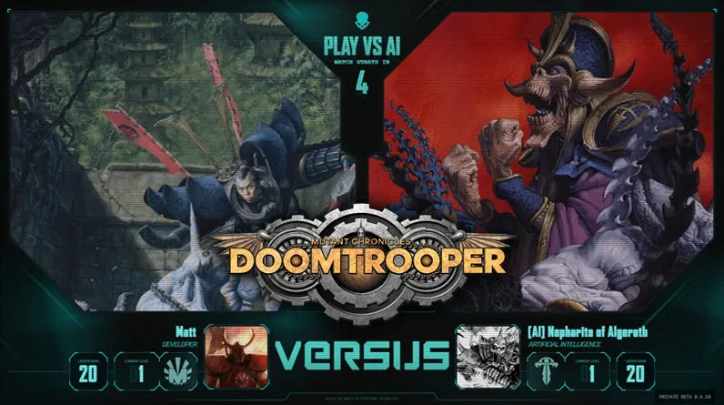 Doomtrooper CCG Card Pack Key Giveaway