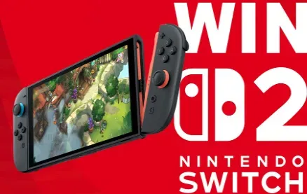 Nintendo Switch 2 Gaming Console Giveaway